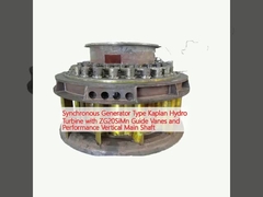Synchronous Generator Type Kaplan Hydro Turbine with ZG20SiMn Guide Vanes and Performance Vertical Main Shaft