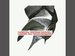 Stainless Steel Water Power Turbine for Sustainable Water Resource Management