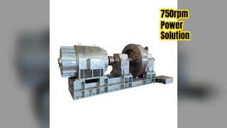 Francis Turbine 750rpm Power for Plants