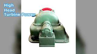 High Head Pelton Turbine Power