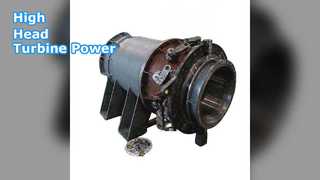 High Head Turbine 1000RPM Power