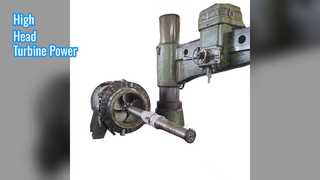 High Head Turbine 1400KW Stainless Steel Power