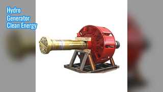 1000KW Hydro Turbine Generator Brushless AC Output