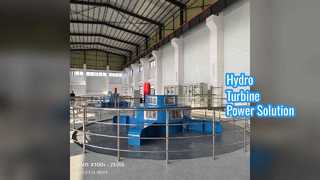 Kaplan Hydro Turbine Power Generation
