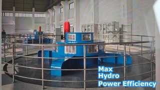 Hydro Power Turbine Max Efficiency 6-20KV