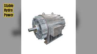 Hydro Turbine Generators 400V Stable Power