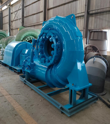 Horizontal Francis Hydro Turbine 500kw Water Turbine Generator