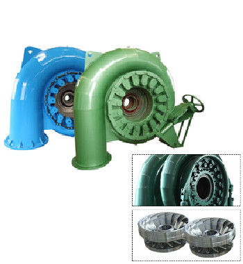 100kW Francis Hydro Turbine Generator with Stainless Steel Construction and 0.3-100m3/s Rated Flow for Hydropower Stations