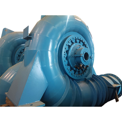 100kw Vertical / Horizontal Hydro Generator Rated Flow 0.3-100m3/S