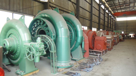 PLC Controlled Pelton Hydro Turbine with Atmospheric Outlet Pressure for Automatic Operation