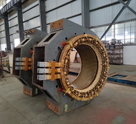 Low Environmental Impact Water Turbine Vertical Shaft with 0.80 Power Factor