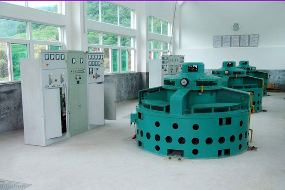 Adjustable Layout Pattern Water Turbine Vertical Hydro Turbine for 50HZ/60Hz Frequency