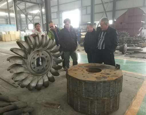 2.83 M³/s Flow Water Turbine Parts with Customizable Design and Stainless Steel Material