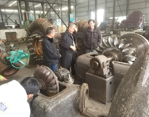 Water Turbine Parts for Vertical Layout and Customizable Performance Features