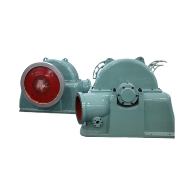 Stainless Steel / Cast Iron Hydro Power Generator with Oil-water Cooling and ZG20SiMn Guide Vanes Material Cpacity 300 KW