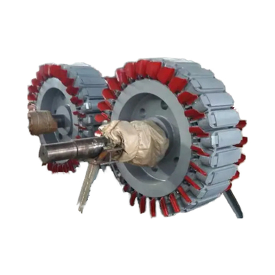 Stainless Steel / Cast Iron Hydro Power Generator with Oil-water Cooling and ZG20SiMn Guide Vanes Material Cpacity 300 KW