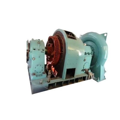 100kw Francis Hydro Turbine Generator 400V-6300V Stainless Steel Runner
