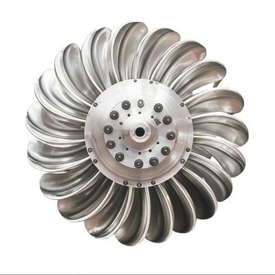 Stainless Steel ISO Certified Pelton Turbine for Hydropower Generation with Customizable Power
