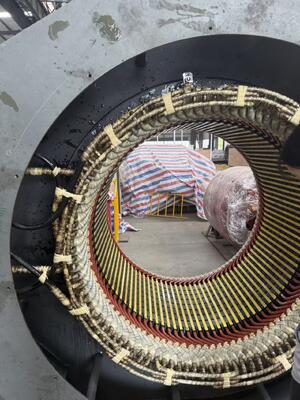 Brushless Excitation Custom Hydroelectric Equipment with Copper-core Cables for Pelton Hydro Turbine and Pelton Water Wheel