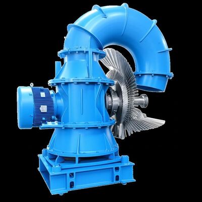 ISO-Standard Stainless Steel High Head Water Turbine for Hydropower Stations with Customizable Power