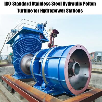 Customized Hydro Equipment Pelton Hydro Turbine with Brushless Excitation and Copper-core Cables