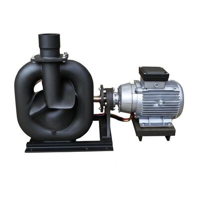 Single Nozzle Water Jet Turbine Incorporating Generator Output Voltage 400V Designed for Sustainable Power Generation