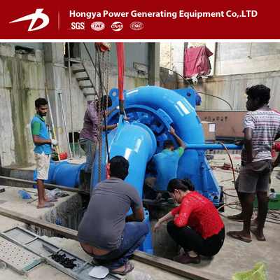 Vertical Turbine Hydro Electric Power System 2000kw 0.8-0.9 Power Factor