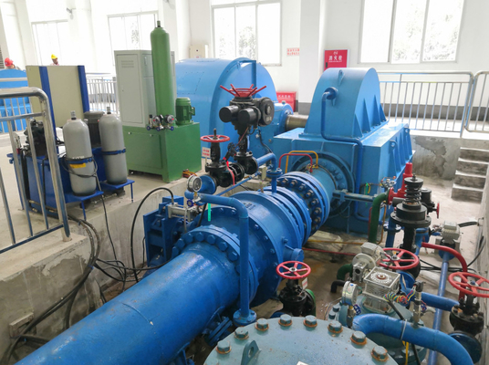 1500kw Pelton Hydro Turbine In Hydro Power Plant 1000RPM Brushless