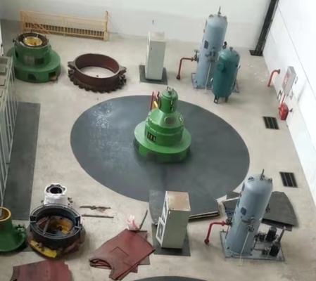 Vertical 8000kw Kaplan Water Turbine Stainless Steel 31m Water Head