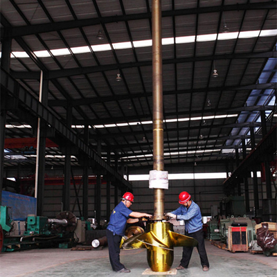 Samll HPP High Head Water Turbine In Hydro Power Plant 550m Head Pelton Water Wheel Generator