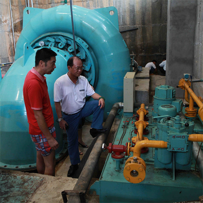 Kaplan Horizontal Hydro Turbine On Gird Hydroelectric Power Plant Generator HPP 1720 KW