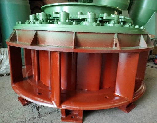 650kw Vertical Hydro Turbine Fixed Runner Blade Double Regulation System