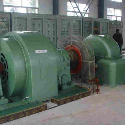 500kw Vertical Layout Turgo Water Turbine with Fixed Runner Blade for Small Hydropower Projects