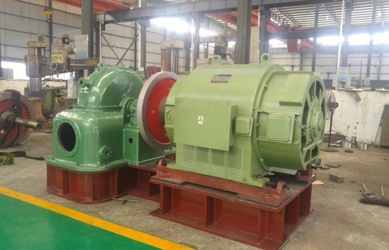 1750RPM High Head Water Turbine 150kw Horizontal Water Turbine For Electricity