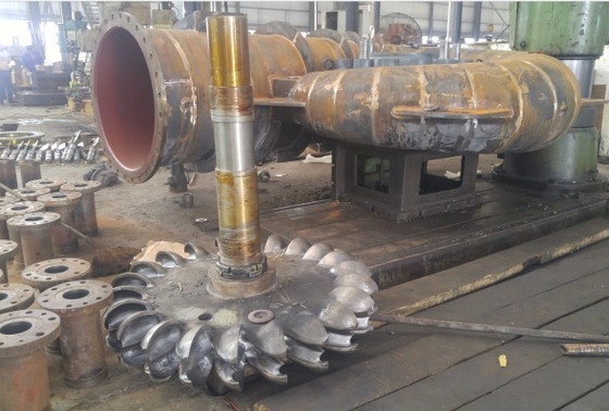 1750RPM High Head Water Turbine 150kw Horizontal Water Turbine For Electricity