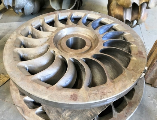 Stainless Turgo Impulse Wheel Durable For Hydro Generator 1.2M