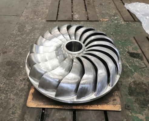 Stainless Turgo Impulse Wheel Durable For Hydro Generator 1.2M