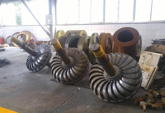 Stainless Steel Turgo Turbine Wheel 0.9m 500kg For High Speed Turbine