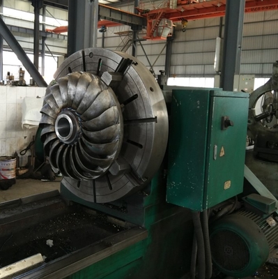 0.8m Water Turbine Parts Turgo Wheel For Hydroelectric Generator
