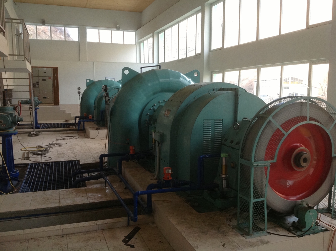 Stainless Steel Francis Hydro Turbine 50HZ Frequency for Rated Speed 500-1500r/min