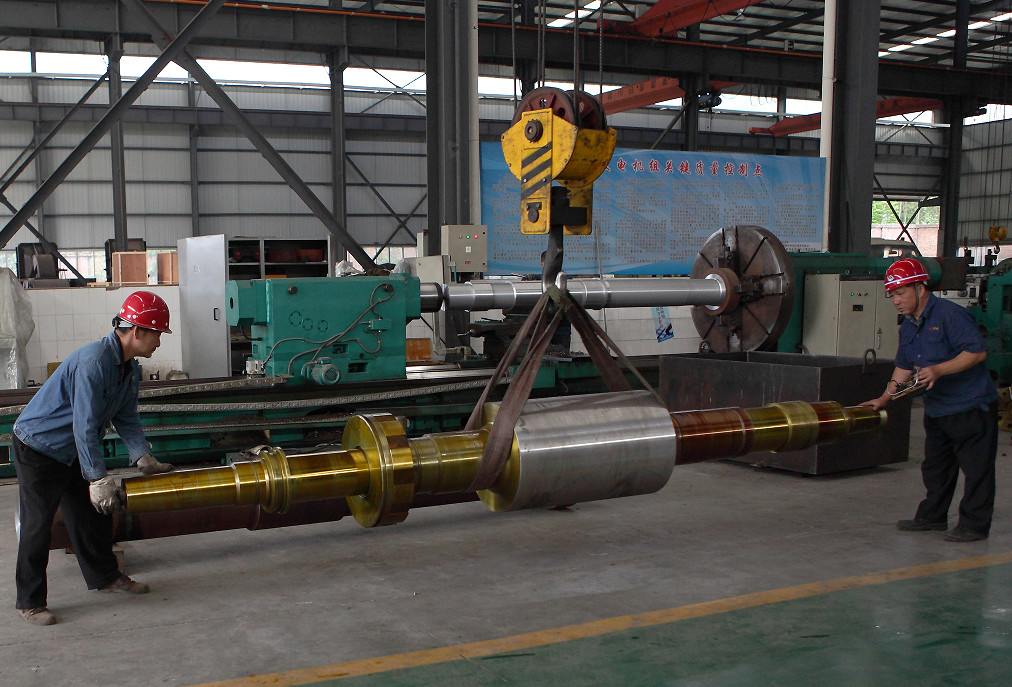 0.96 M Runner Diameter Inlet Guide Vane Turbine Replacement Parts for Power Generation