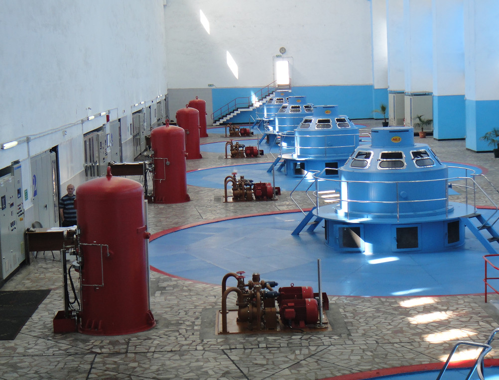 20 M Water Head Vertical Hydro Turbine with 470 Kw Capacity Installation