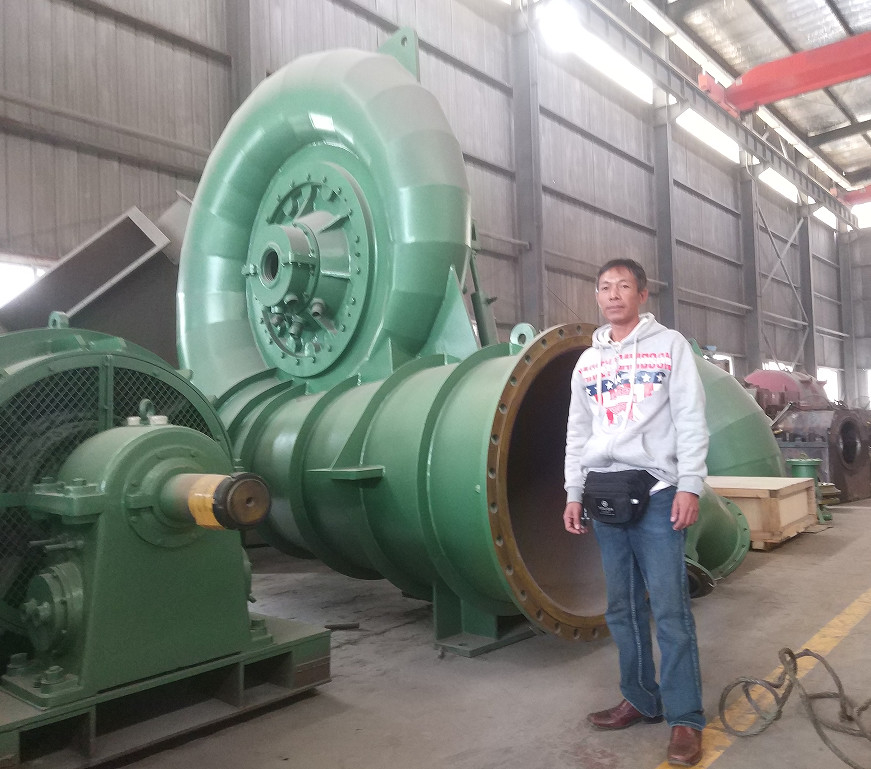 0.96 M Runner Diameter Inlet Guide Vane Turbine Replacement Parts for and Performance
