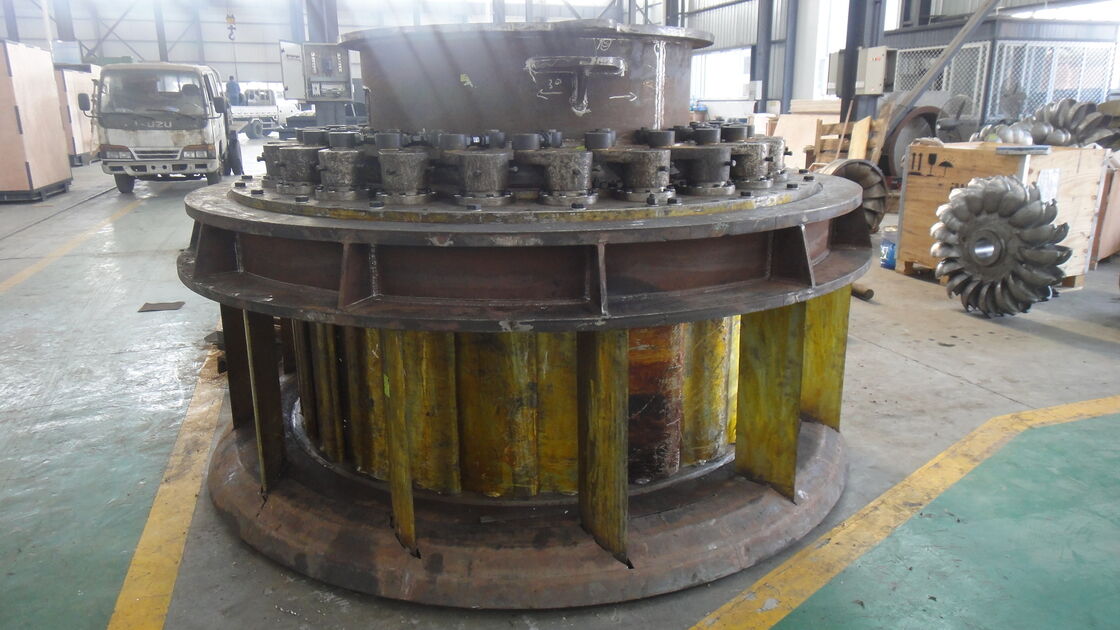 Kaplan Hydro Turbine with Adjustable Guidevanes Stainless Steel Blade and 6300V Generator Voltage for Efficient Hydroelectric Power