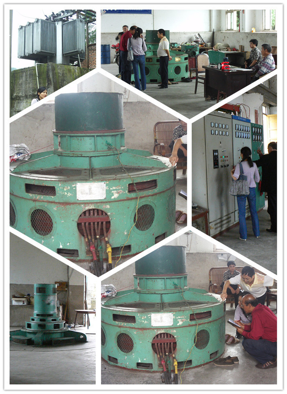 50m Low Head Kaplan Turbine Micro Hydro High Flow For Mini Hydro Station