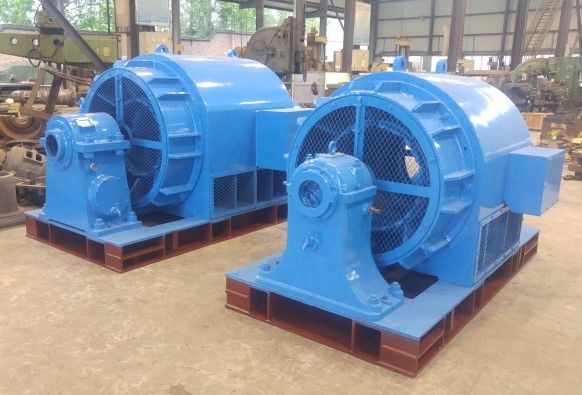 1600kw Hydro Turbine Generator with Brushless Excitation and Forged Steel Shaft for Micro Hydro Power Plants