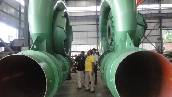 Horizontal Francis Turbine Francis Hydro Turbine 50HZ with Carbon Steel Q345
