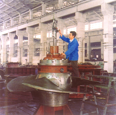 6-20KV Generator Voltage Water Power Turbine Type Of Turbine Vertical Kaplan Turbine