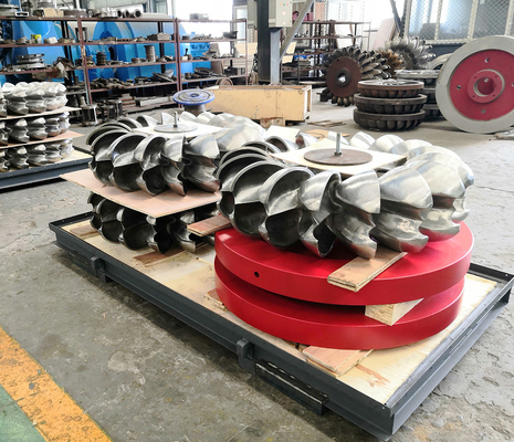 Water Impulse Turbine with 134m Rated Water Head and Inlet Pressure 1-20 Bar