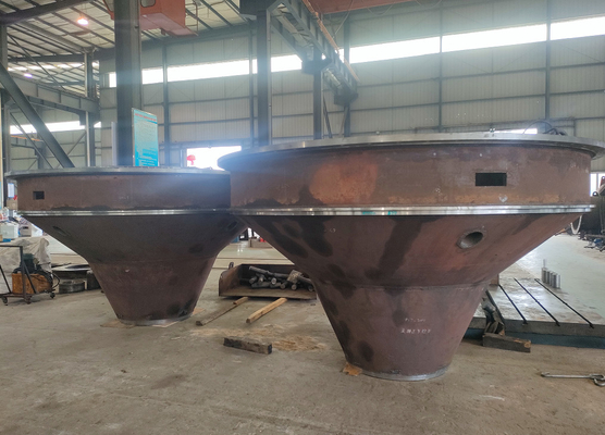 0.96 M Runner Diameter Water Turbine Parts Vertical Layout For Power Generation